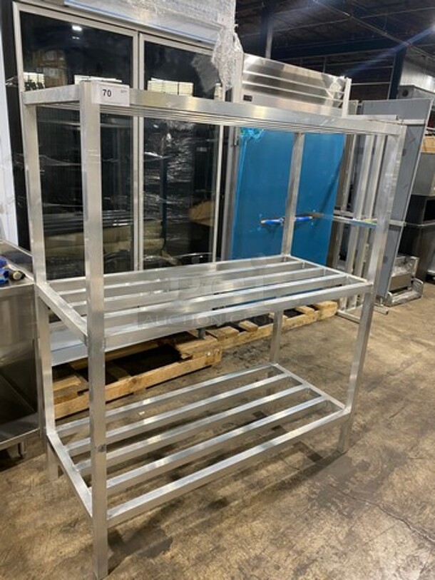 NEW! Channel Dunnage Shelf Unit! On Legs!