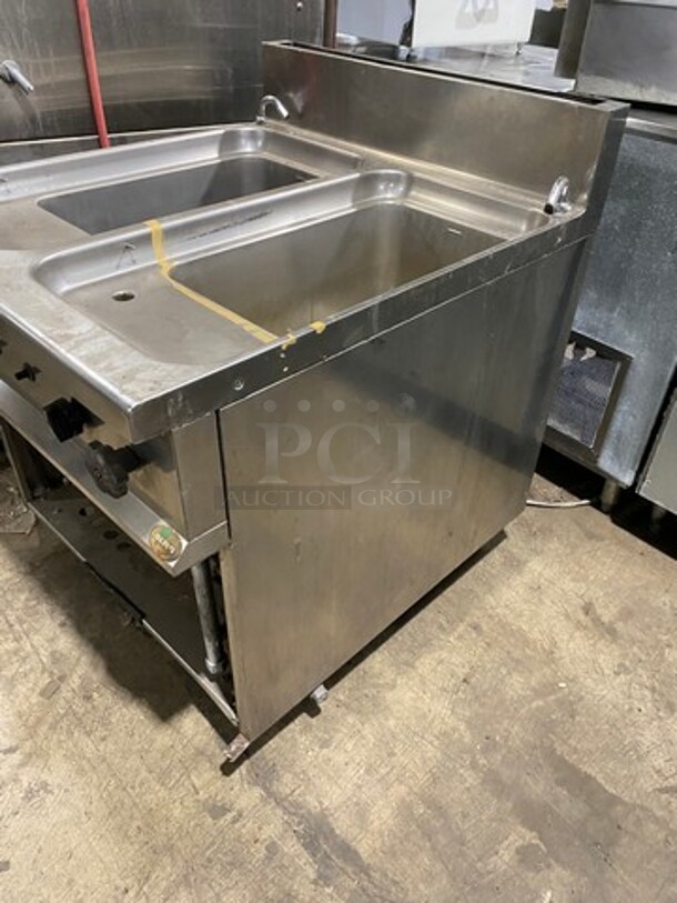 Italgi Commercial 2 Bay Pasta Cooker! All Stainless Steel! On Model: CPG2/PS SN: 099020 - Image 3 of 11