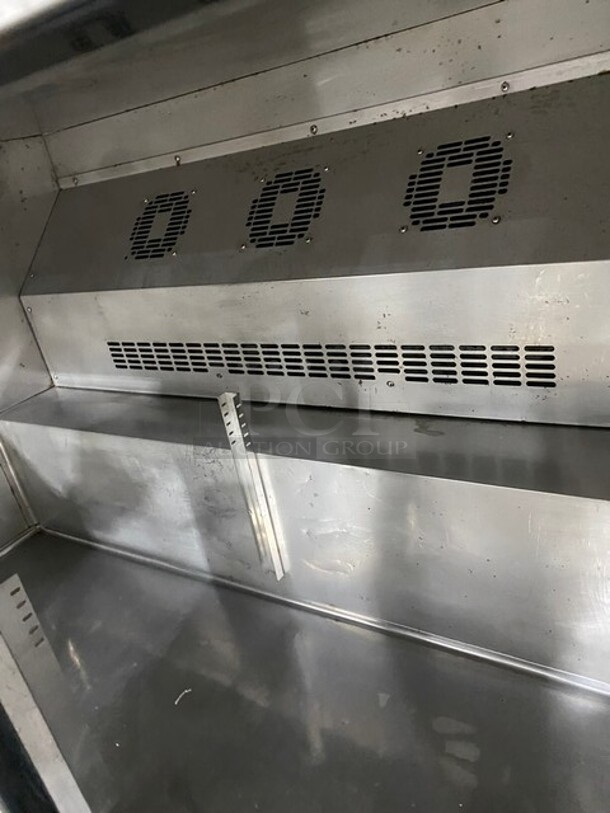 Dukers Commercial 2 Door Lowboy/ Worktop Freezer! All Stainless Steel! Model: DUC48F 115V - Image 6 of 8
