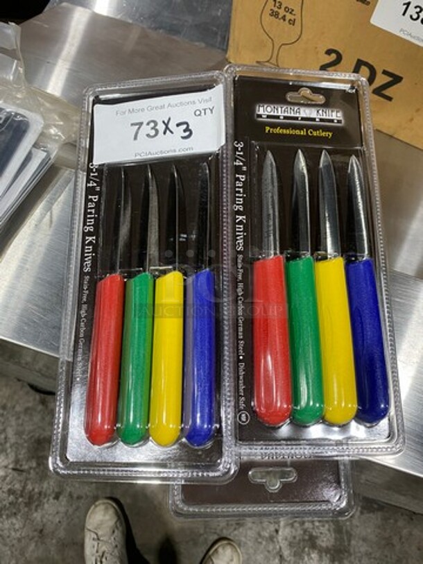 NEW! Montana Knife Pairing Knives! 3x Your Bid! - Image 1 of 1