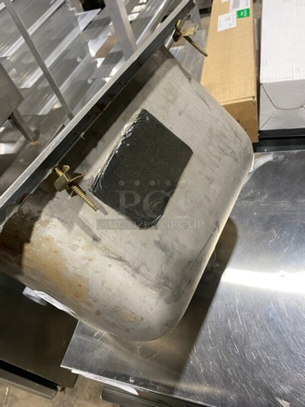 Advance Tabco Commercial Single Bay Drop In Sink! Stainless Steel! - Image 3 of 6