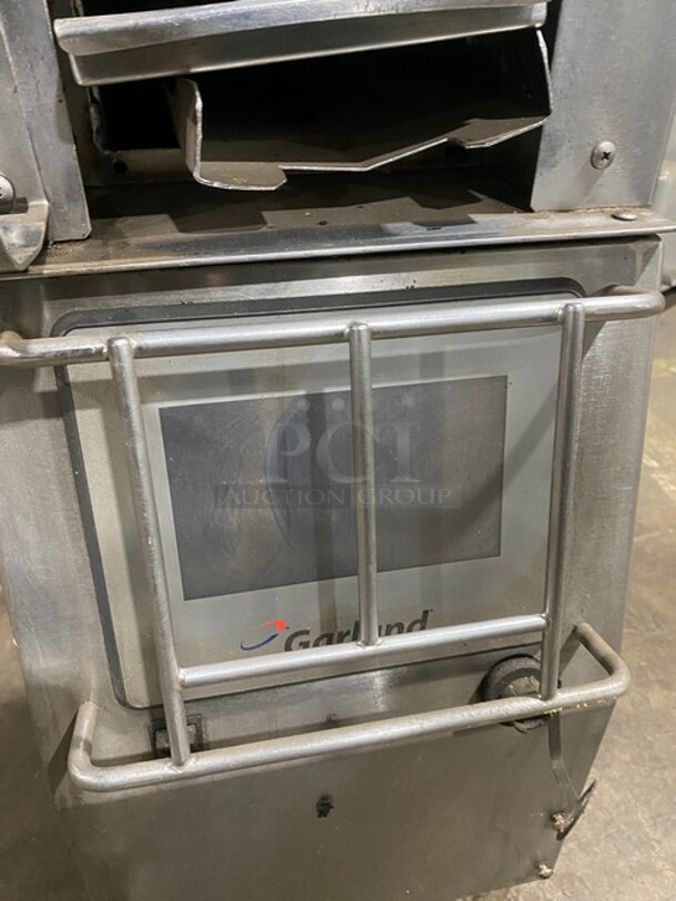 Garland Commercial Electric Powered Dual Side Hamburger Press/Clamshell Broiler! All Stainless Steel! On Casters! Model: CXBE12 SN: 1403100100957 208V 60HZ 3 Phase - Image 7 of 9