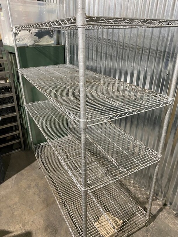 Four Tier Wire Shelving! - Image 2 of 7