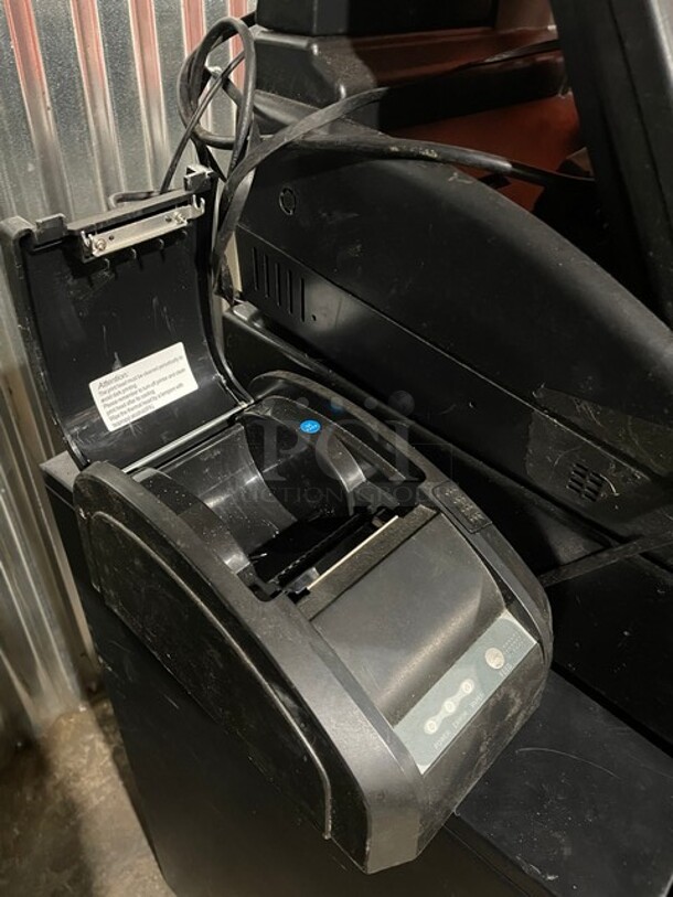 Royal Touchscreen Cash Register! MODEL TS1200MW SN:150901462 115V - Image 9 of 9