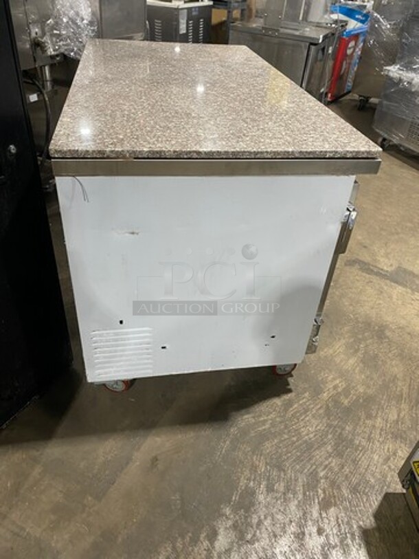 LATE MODEL! 2018 Leader Commercial 2 Door Lowboy/Worktop Cooler! With Poly Coated Racks! All Stainless Steel! On Casters! Model: ESLB60SC SN: NB04M2306 115V 60HZ 1 Phase - Image 3 of 10