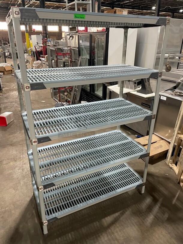 Metro Max Commercial 5 Tier Storage Rack! On Legs!  - Image 3 of 8