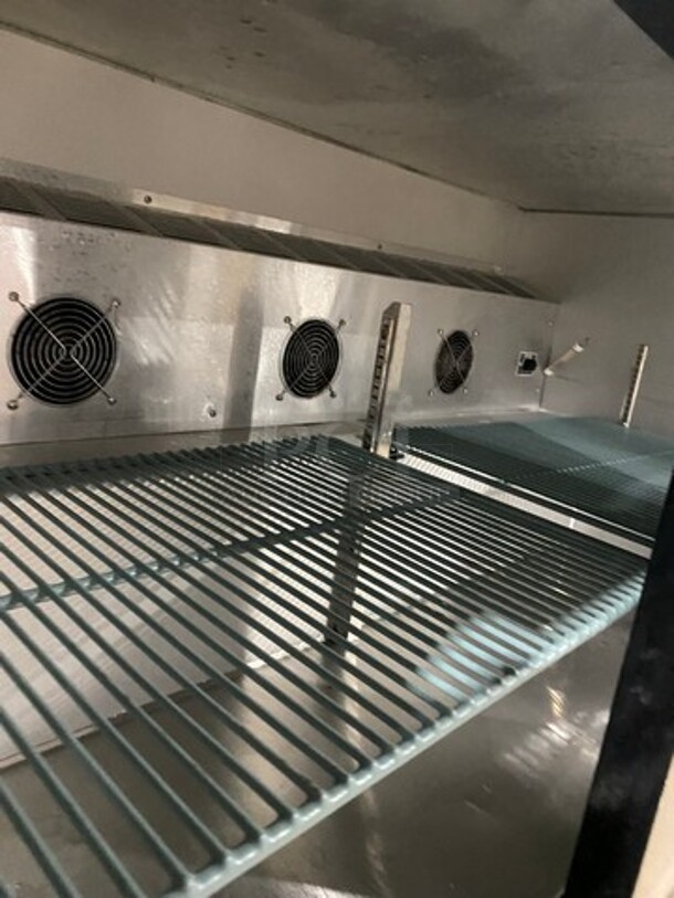 LATE MODEL! 2018 Leader Commercial 2 Door Lowboy/Worktop Cooler! With Poly Coated Racks! All Stainless Steel! On Casters! Model: ESLB60SC SN: NB04M2306 115V 60HZ 1 Phase - Image 6 of 10