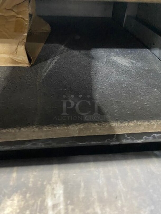 Peerless Commercial Natural Gas Powered Double Deck Baking/ Pizza Oven! With Stones! All Stainless Steel! On Legs! - Image 5 of 11