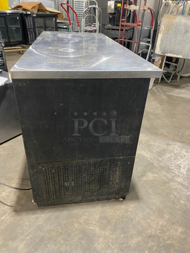 Berg Commercial 2 Door Back Bar Cooler! With View Through Doors! With Metal Rack! Model: EBB68G SN: 141860060400 115V - Image 2 of 9