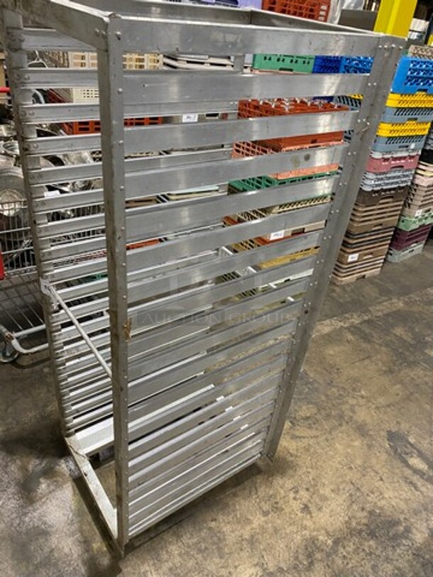 Metal Commercial Pan Transport Rack! On Casters! - Image 2 of 5