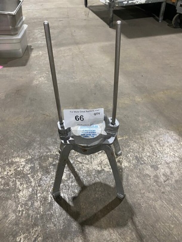 Commercial Countertop Manual Vegetable/Fruit Slicer/Cutter! All Stainless Steel! - Image 1 of 4