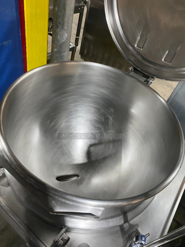 SWEET! Market Forge Commercial Tilted Soup Kettle! All Stainless Steel! On Legs! Model: MT40E0 480V 3 Phase - Image 5 of 9