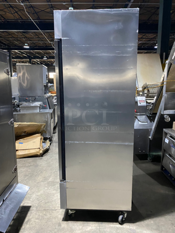 True Single Door Reach-In Freezer! With Poly Coated Racks! Solid Stainless Steel! On Casters! Model: T23F SN: 7778865 115V 60HZ 1 Phase - Image 4 of 9