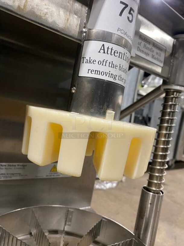 NICE! ALL ONE MONEY! Edible Arrangements Commercial Fruit/Vegetable Slicer/Cutter Machine! All Stainless Steel! With Slicer/Cutter Shape Attachments! Perfect For Edible Arrangements! - Image 6 of 9