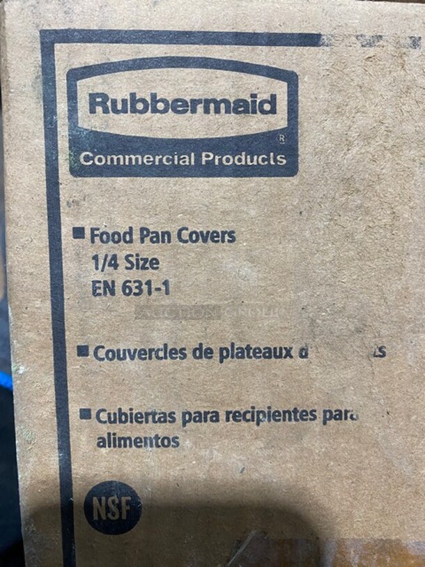 New! Rubbermaid Food Pan Covers! 6x Your Bid! - Image 8 of 8