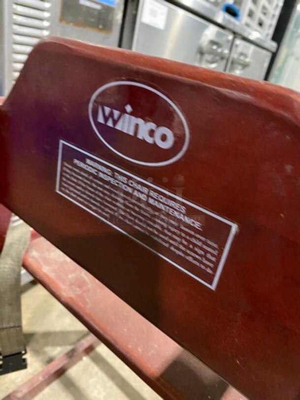 Winco Wooden Highchair! With Child Safety Straps! - Image 6 of 6