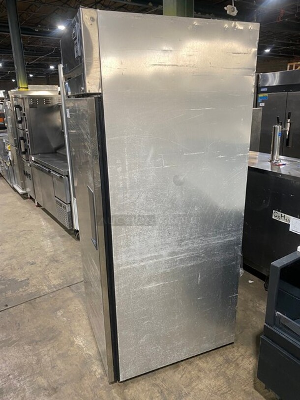 True Commercial Single Door Reach In Refrigerator! All Stainless Steel! With Poly Coated Racks! 115V 1 Phase! Model: TG1R-1S SN: STAR257006! - Image 2 of 9