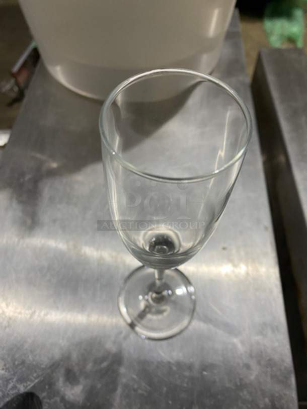 Champagne Flute Glasses! Includes Poly Cup Crate! 1 Crate Per Number! - Image 6 of 6