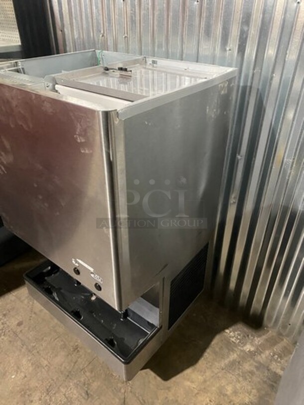 Hoshizaki Commercial Countertop Ice Maker/Water Dispenser Machine Combo! All Stainless Steel! On Legs! MODEL DCM300BAH SN: G22867G 115-120V - Image 2 of 10