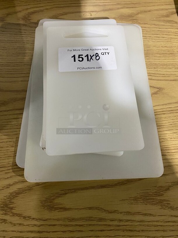 White Assorted Cutting Boards! 8 X Your Bid! - Image 1 of 5