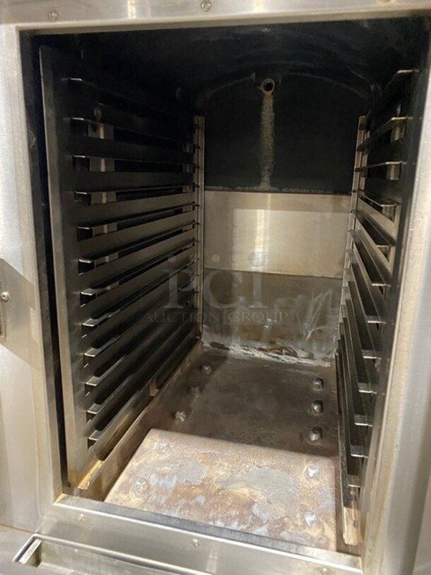 Stellar Steam Commercial Electric Powered Steamer! All Stainless Steel! On Commercial Castors! MODEL CAPELLA SN:021206073 208V - Image 5 of 9