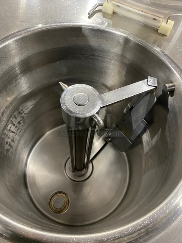 Carpigiani Commercial Floor Style Gelato Cream Cooker/Pasteurizer! All Stainless Steel! Model PASTOCREMA 55 SN: 387735! 220V 3 Phase! On Casters! - Image 6 of 10