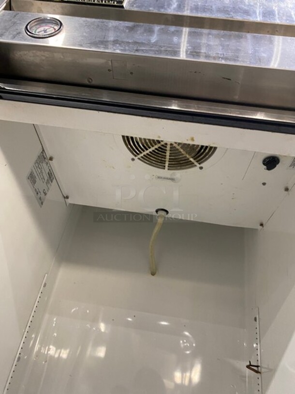 NICE! True Commercial Single Door Reach In Refrigerator Merchandiser! With Poly Coated Racks! All Stainless Steel Body! Model T23G SN:14196578 115V 1PH - Image 6 of 8