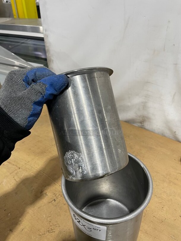 Vollrath Stainless Steel Assorted Bain Marie Pots! 3X Your Bid!  - Image 5 of 10