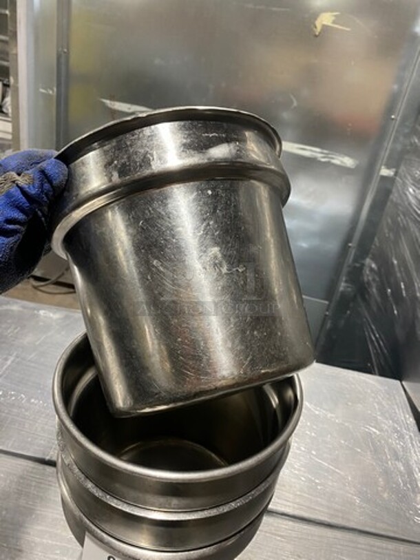 Assorted Size Stainless Steel Round Soup Pan Insert! 5x Your Bid! - Image 7 of 9