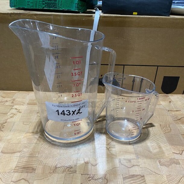 New! Poly Measuring Cup With Handle! 2x Your Bid!