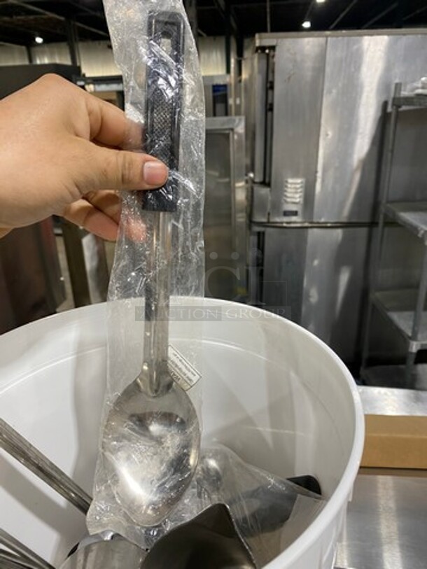 ALL ONE MONEY! MISCELLANEOUS ITEMS! Includes Ladles, Coffee Scoops, Milk Frothing Pitchers And More! - Image 5 of 12