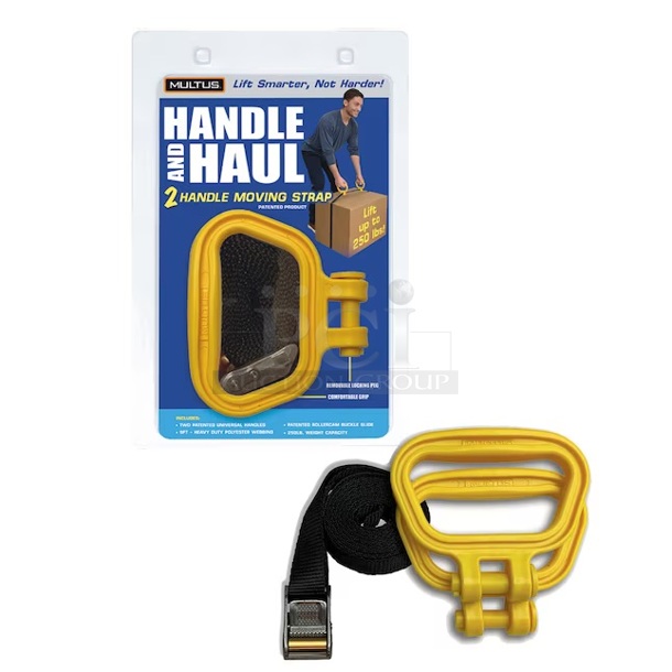 Multus Handle & HAUL 2 HANDLE MOVING STRAP 11x Your Bid
 - Image 1 of 1