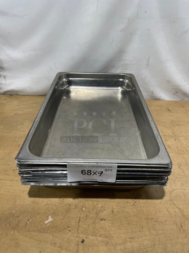 Commercial Steam Table/Hotel Pans! 9X Your Bid!  - Image 1 of 4