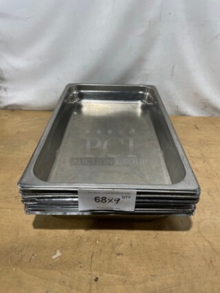 Commercial Steam Table/Hotel Pans! 9X Your Bid! 