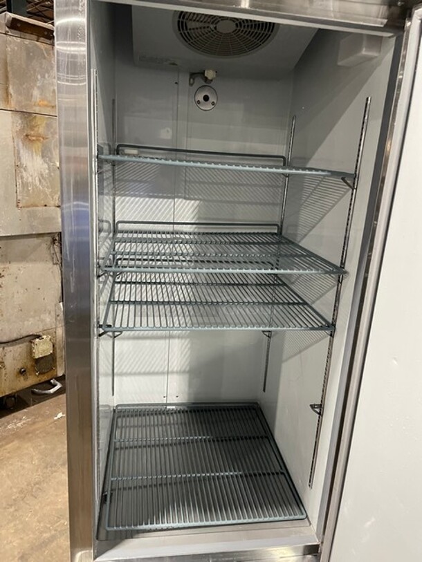 NICE! MoTak Commercial Stainless Steel Single Door Reach In Freezer! With Poly Coated Racks! On Casters! 115V! Model: MSD-1DF-BAL-X SN: 6015171221101316! - Image 5 of 9