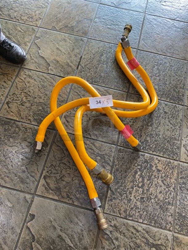 Natural Gas Flex Hoses! 3x Your Bid!