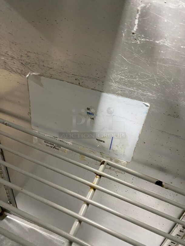 Beverage-Air! Stainless Steel Commercial Sandwich Prep Table! on Commercial Casters. 115 Volts, 1 Phase - Image 7 of 9