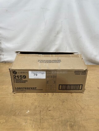 NEW In Box! Libbey Set Of Lighthouse Glasses! With Additional Assorted Glasses! All One Money! 