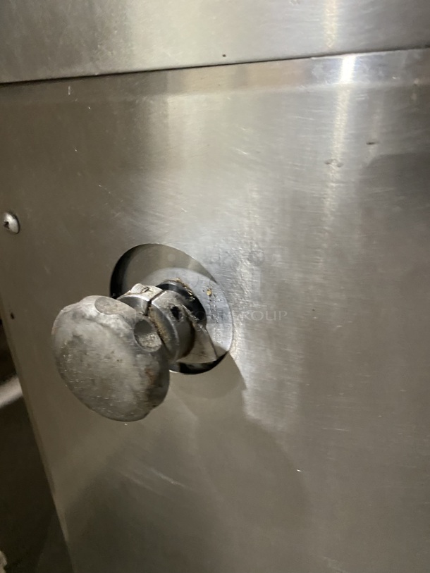 LIKE NEW! Wood Stone Stainless Steel Commercial Floor Style Wood and Gas Fired In Forno Double Deck Pizza Oven! Working When Removed!  - Image 9 of 10