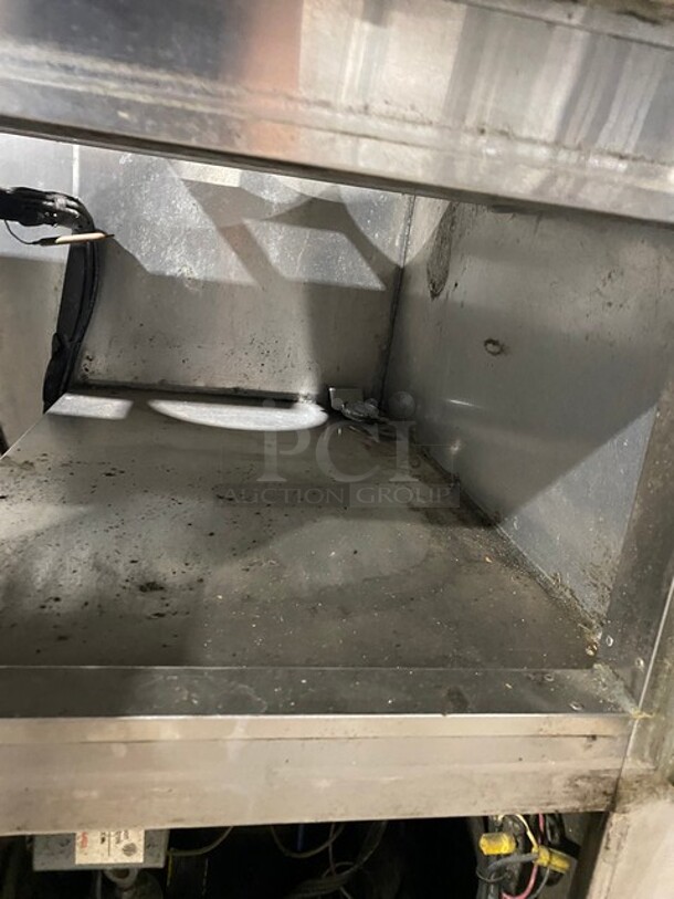 Bari Commercial Refrigerated Pizza Prep Table! With Marble Top! With 3 Door Underneath Storage Space! All Stainless Steel! On Casters! - Image 7 of 10