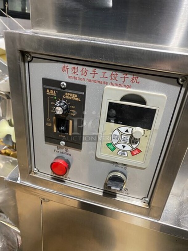 WOW! BRAND NEW! Commercial Floor Style Imitation Handmade Dumpling Machine! All Stainless Steel! - Image 7 of 9