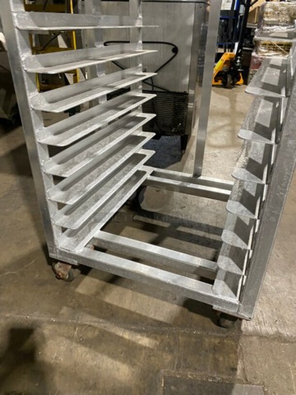 Metal Commercial Pan Transport Rack! On Casters! - Image 4 of 4