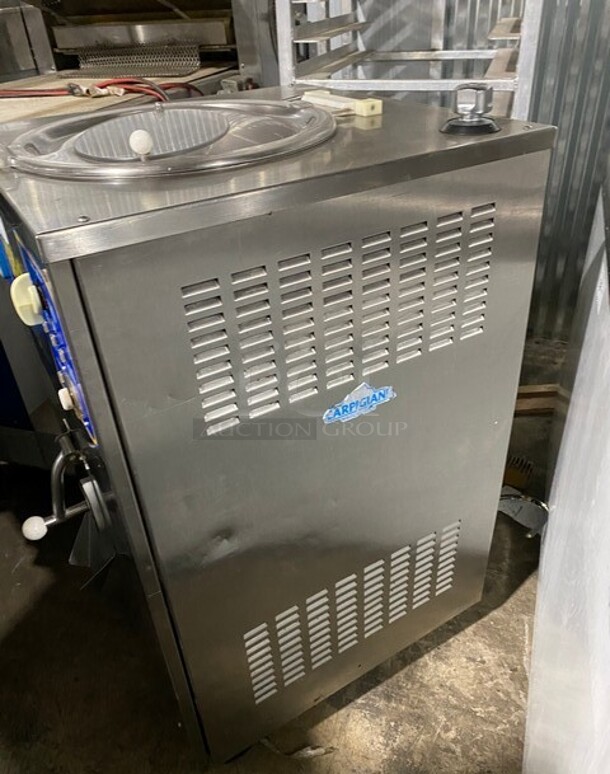 FAB! Carpigiani Commercial Floor Style Gelato Cream Cooker/Pasteurizer! All Stainless Steel! Model PASTOCREMA 55 Serial 387735! 220V 3 Phase! On Casters! - Image 2 of 11