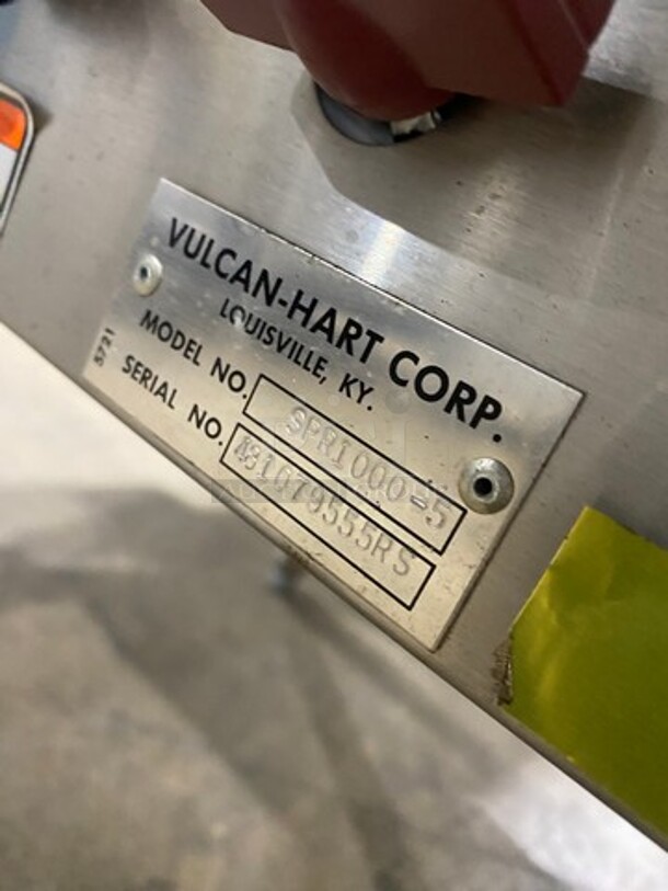 WOW! BRAND NEW! NEVER USED! Vulcan Commercial Natural Gas Powered 5 Ring Jet Burner Stock Pot! All Stainless Steel! On Legs! Model: SPR10005 SN: 481079555RS - Image 7 of 10