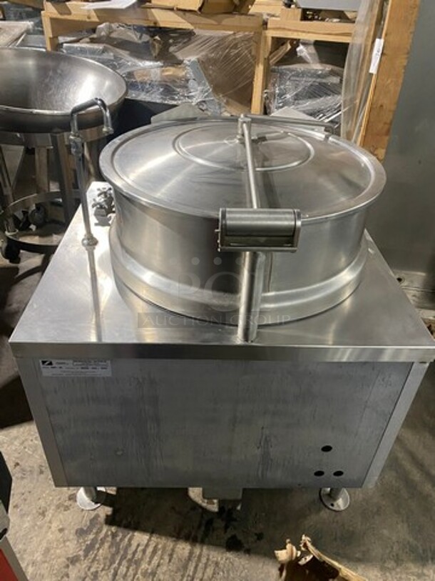 Southbend Commercial Direct Steam Powered 40 Gallon Tilt Kettle! All Stainless Steel! Model DMT40 Serial 903583KK0894! On Legs! GOES WELL WITH LOT #47!!! - Image 3 of 11