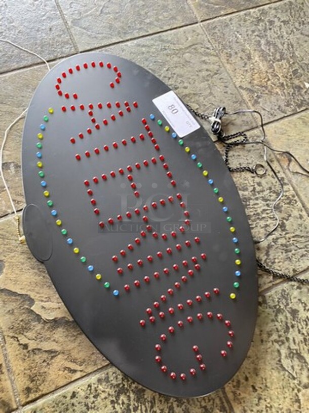 Light Up "Catering" Sign! WORKING WHEN REMOVED! - Image 2 of 4