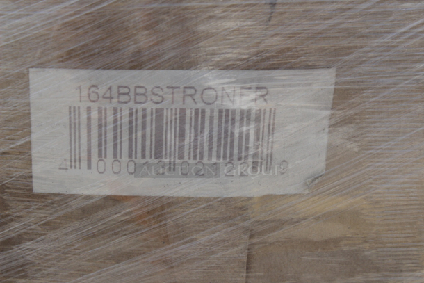 BRAND NEW SCRATCH & DENT! Lancaster Table & Seating 164BBSTRONFR Black Bar Height Mahogany Chair. Frame only. 10x Your Bid - Image 5 of 5