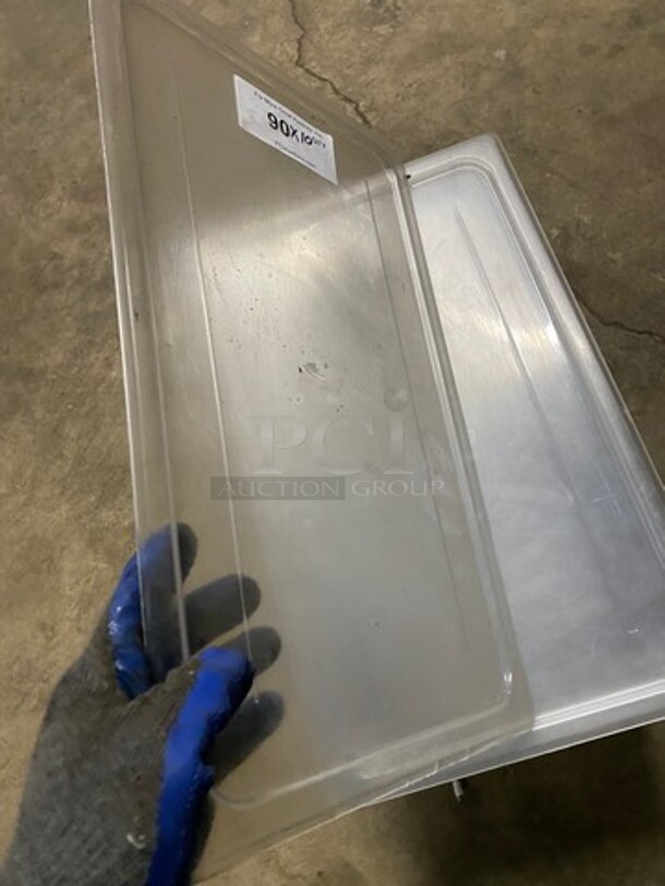 Cambro Clear Poly Food Container Lids! 10x Your Bid! - Image 2 of 5