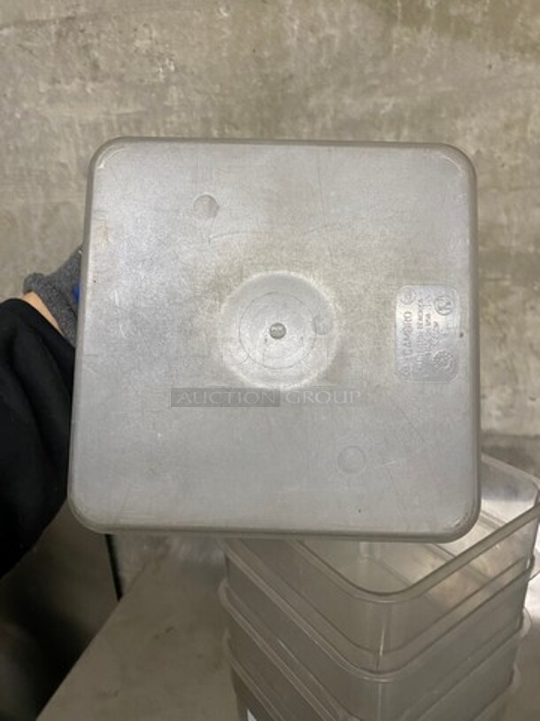 Cambro Clear Poly Food Containers! 5x Your Bid! - Image 6 of 6