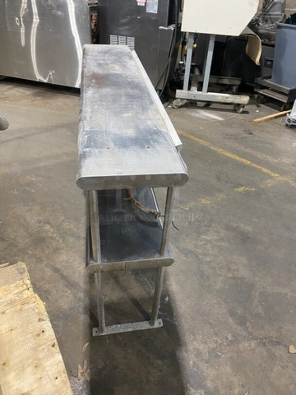 Solid Stainless Steel Double Overhead Shelf! - Image 4 of 8